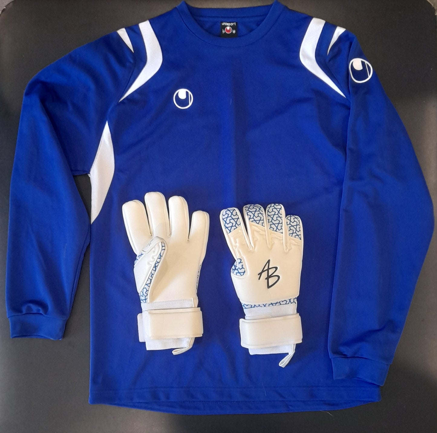 Goalkeeper Top Blue/White