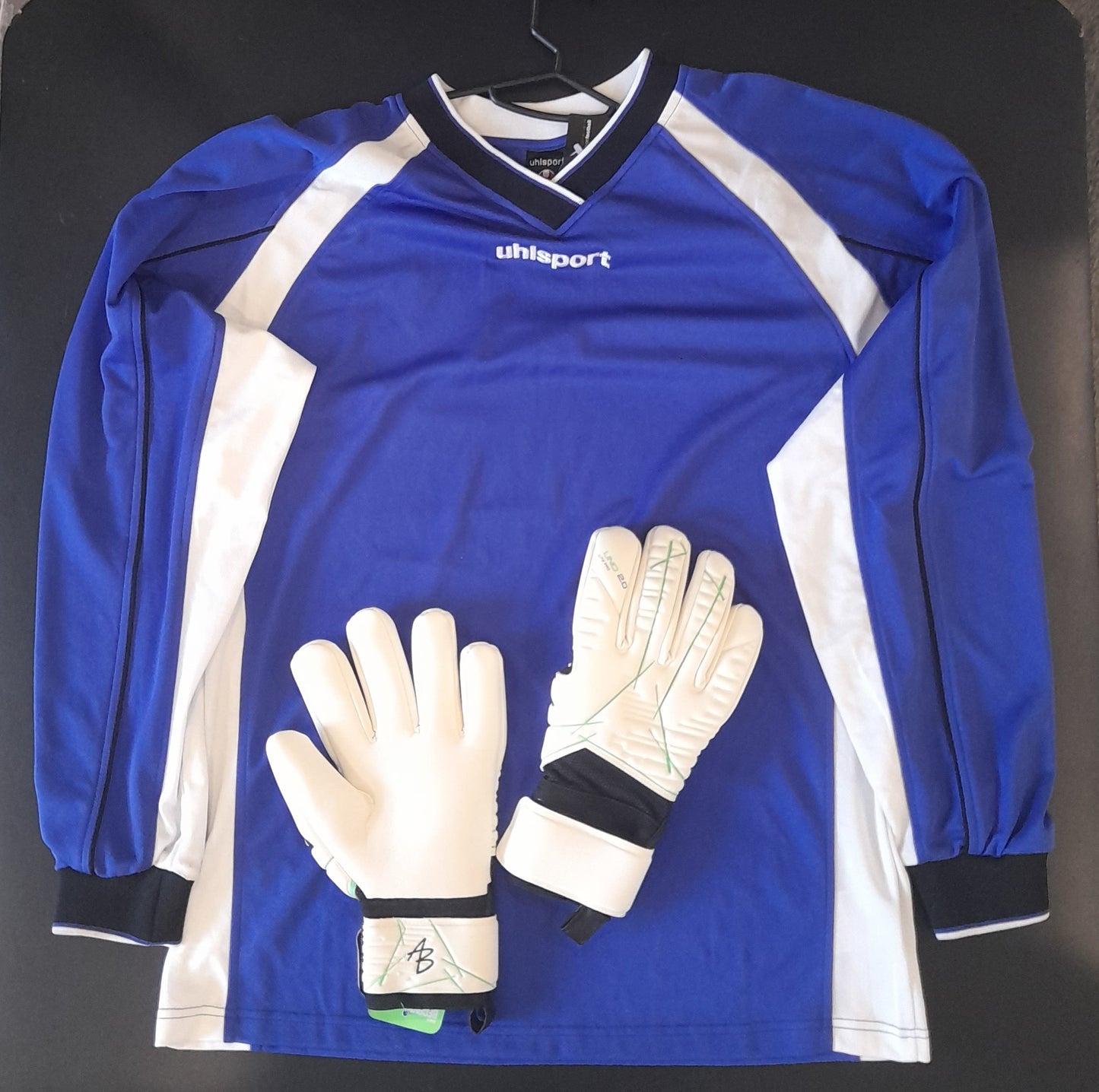 Goalkeeper Top Blue/White/Black