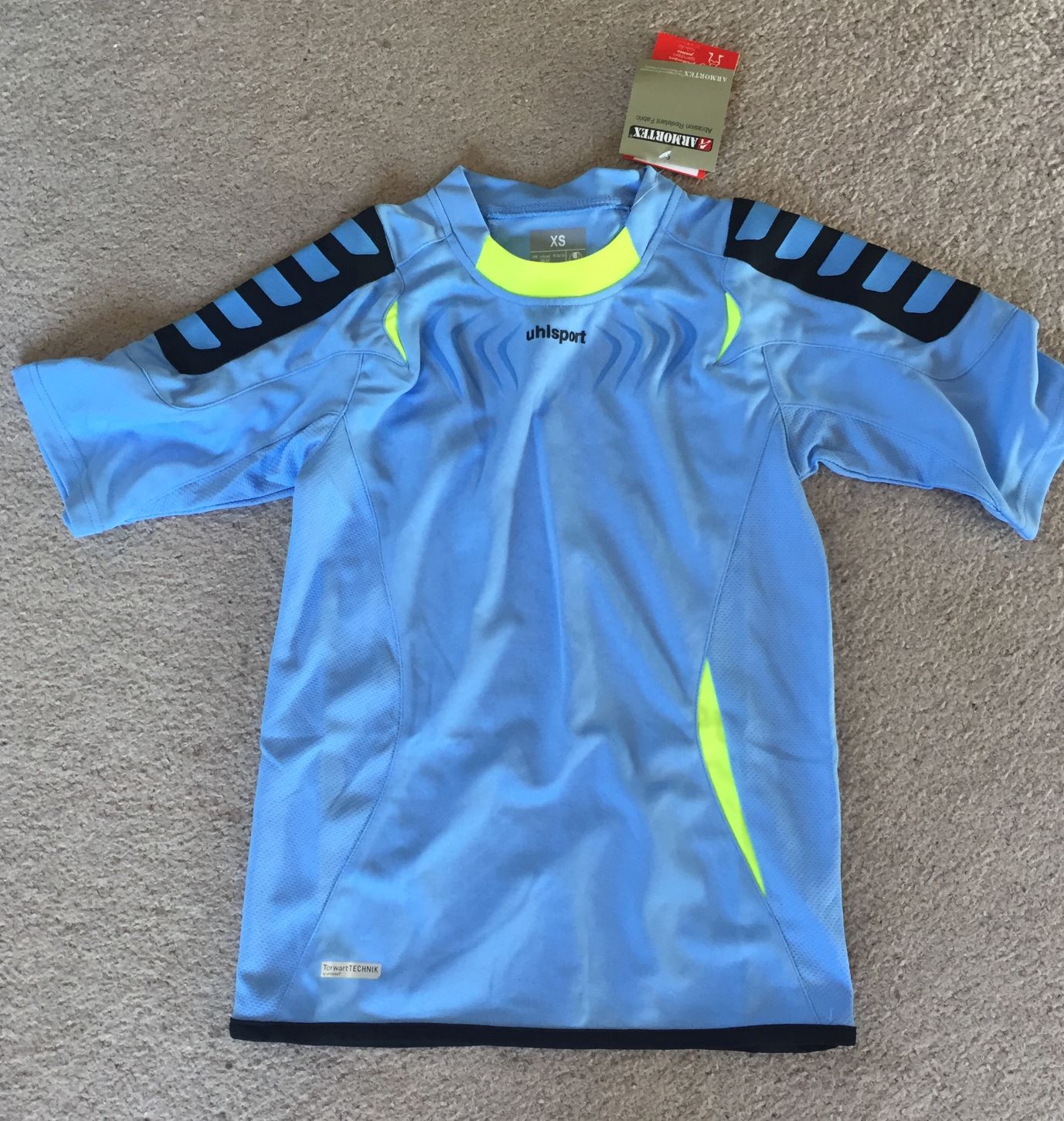 Goalkeeper Top Sky Blue Junior