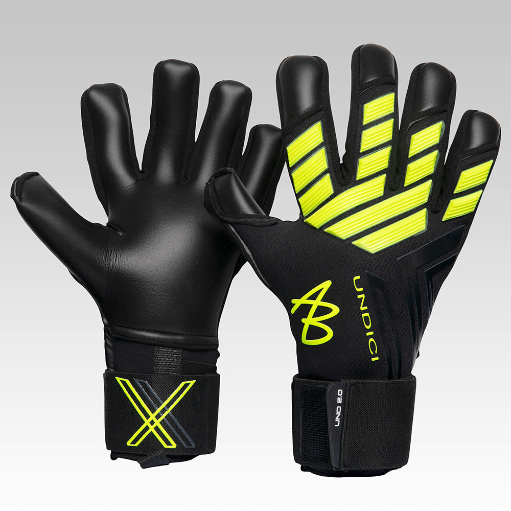 AB1 Undici 2.0 Nero Flash Junior Goalkeeper Gloves